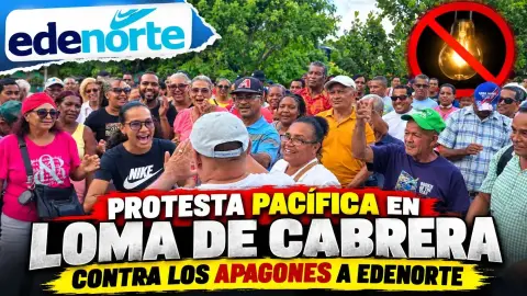 PROTESTA PACÍFICA EN LOMA DE CABRERA