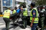 Autoridades intensifican fiscalización a motociclistas en el Gran Santo Domingo