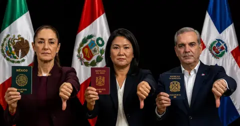 México, Perú y República Dominicana restringen entrada a viajeros con pasaportes vencidos