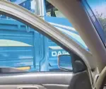 Camionero destruye vehículo tras disputa vial en Sosúa