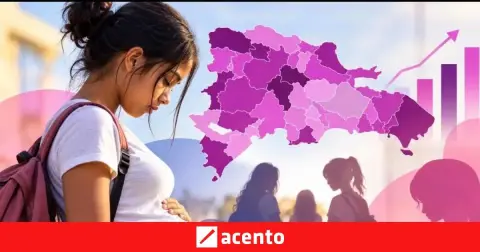 Embarazos en adolescentes alcanzan el 20.05 % en República Dominicana a junio 2026